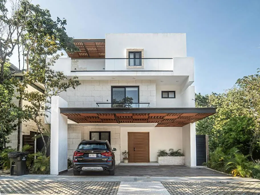 Casa De Verano En Senderos Ciudad Mayakoba 普拉亚卡门