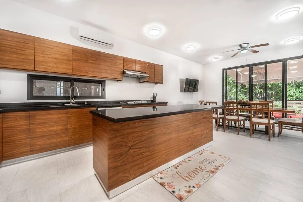 Casa De Verano En Senderos Ciudad Mayakoba 普拉亚卡门